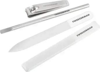Tweezerman Glass Manicure Set - 4pc