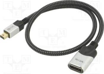 VCOM Cable; DisplayPort socket,mini DisplayPort