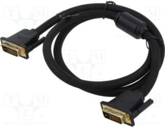 VENTION Cable; DVI-D (24+1) plug,both