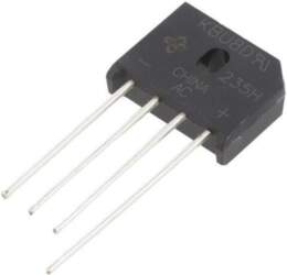 VISHAY Bridge rectifier: single-phase; Urmax: 200V