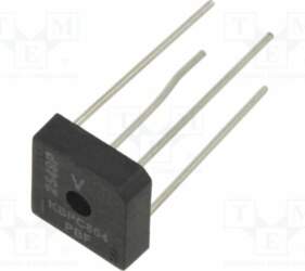 VISHAY Bridge rectifier: single-phase; Urmax: 400V
