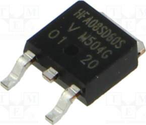 VISHAY Diode: rectifying; SMD; 600V; 8A