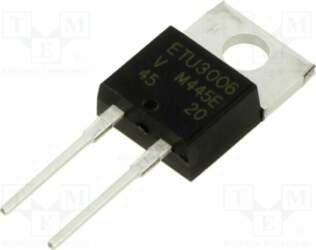 VISHAY Diode: rectifying; THT; 600V; 30A