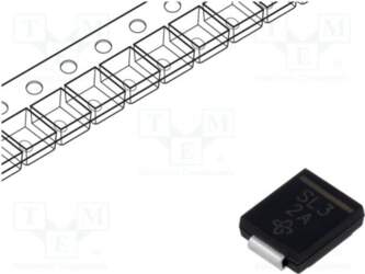 VISHAY Diode: Schottky rectifying; SMC; SMD