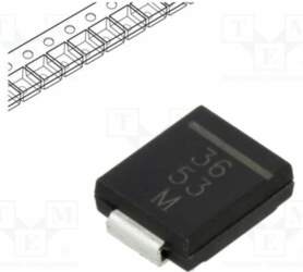 VISHAY Diode: Schottky rectifying; SMC; SMD