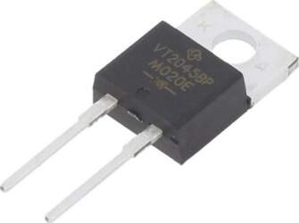 VISHAY Diode: Schottky rectifying; THT; 45V