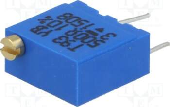 VISHAY Potentiometer: mounting; 500Ω; multiturn; 500mW
