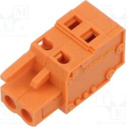 WAGO Connector: pluggable terminal block; plug