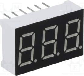 WENRUN Display: LED; 7-segment; 9.14mm