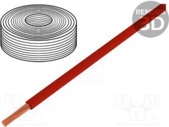 Wire; H05V2-K; stranded; Cu; 0.5mm2