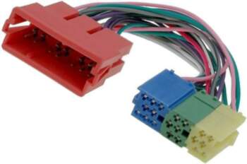 4CARMEDIA Adapter; ISO mini socket 20pin