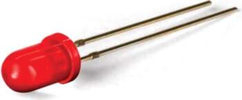 5mm standard LED lamp red diffused