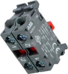 ABB Contact block; 22mm; front fixing