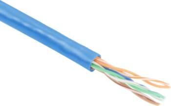 ACT C5E U/UTP PATCH PVC BLUE
