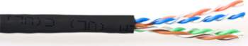 ACT C6 U/UTP PATCH PVC BLACK