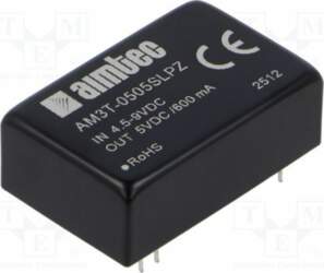 AIMTEC Converter: DC/DC; 3W; Uin: 4