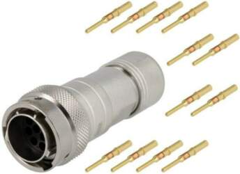 AMPHENOL Connector: circular; plug; for cable