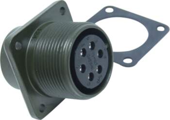 AMPHENOL Connector: circular; socket; PIN: 6