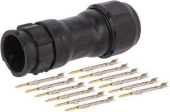 AMPHENOL LTW Connector: circular; plug; for