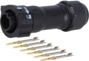 AMPHENOL LTW Connector: circular; plug; for