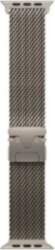 APPLE 49mm Natural Titanium Milanese Loop