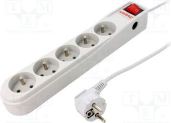 ARMAC Plug socket strip: protective; Sockets: