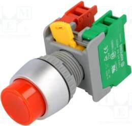AUSPICIOUS Switch: push-button; 22mm; Stabl.pos: