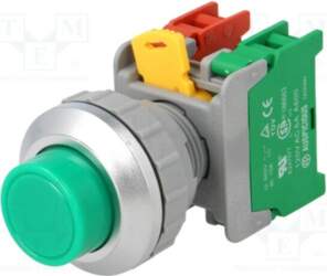 AUSPICIOUS Switch: push-button; 30mm; Stabl.pos: