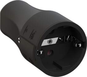 Bachmann mounting coupling black, CEE 7/3