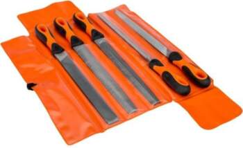 BAHCO File-set; half planisher; round,half