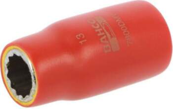 BAHCO Socket: 12-angles; insulated,socket spanner