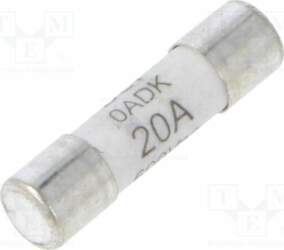 BEL FUSE Fuse: fuse; ceramic,cylindrical