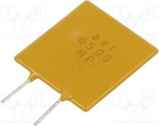 BEL FUSE Fuse: PTC polymer; THT