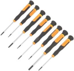 BETA Screwdriver: precision-set; precision; slot; 8pcs