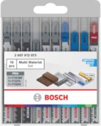 BOSCH 10 figūrzāģu asmeņu kompl Multi