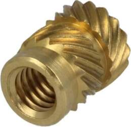 BOSSARD Threaded insert; brass; without coating