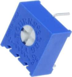 BOURNS Potentiometer: mounting; 10kΩ; single turn