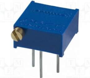 BOURNS Potentiometer: mounting; 1kΩ; multiturn; 500mW