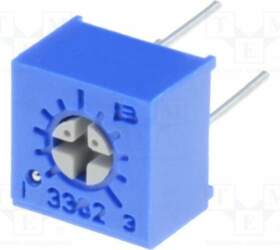 BOURNS Potentiometer: mounting; 200Ω; single turn