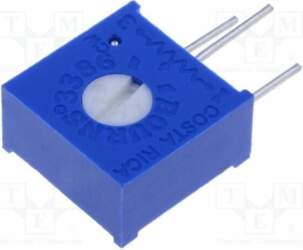BOURNS Potentiometer: mounting; 500kΩ; single turn