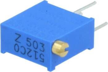 BOURNS Potentiometer: mounting; 50kΩ; multiturn; 500mW
