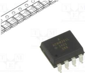 BROADCOM (AVAGO) Optocoupler; SMD; Ch: 1