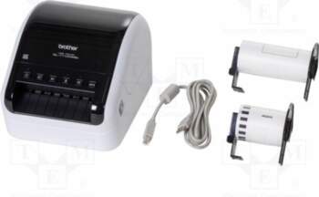 BROTHER Label printer; Interface: Bluetooth,Ethernet