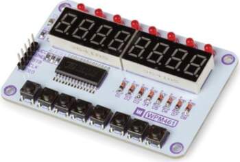 BUTTON AND DISPLAY MODULE WITH TM1638
