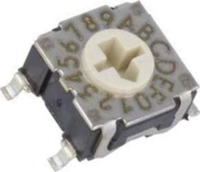C&K Encoding switch; HEX/BCD; Pos: 16