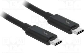 Cable; bidirectional,Thunderbolt 3; USB C