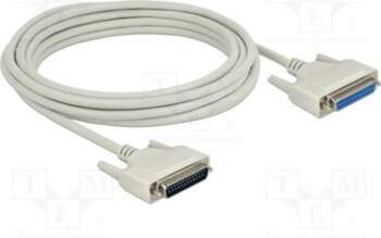 Cable; D-Sub 25pin socket,D-Sub 25pin