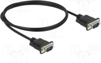 Cable; D-Sub 9pin plug,both sides