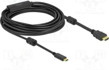 Cable; HDMI plug,USB C plug