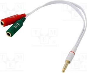 Cable; Jack 3.5mm 3pin socket